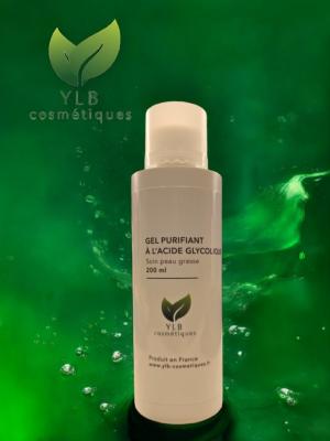 Gel purifiant à l'acide glycolique