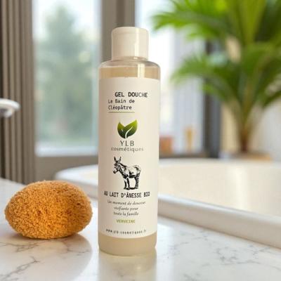 Gel douche lait d'ânesse bio