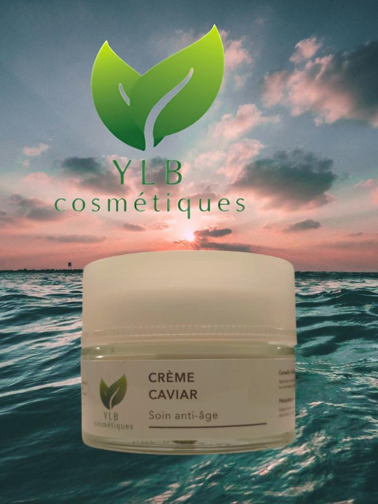 Crème visage anti-âge enrichie en extrait de caviar