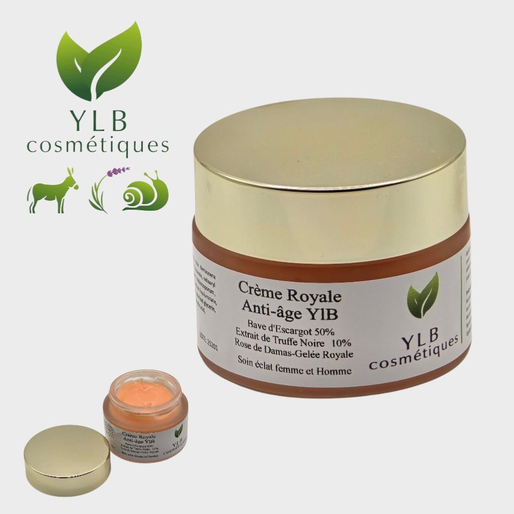 Crème Royale bave d'escargot et truffe noire Anti-âge YLB