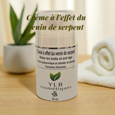 Crème lissante à effet du venin de Serpent